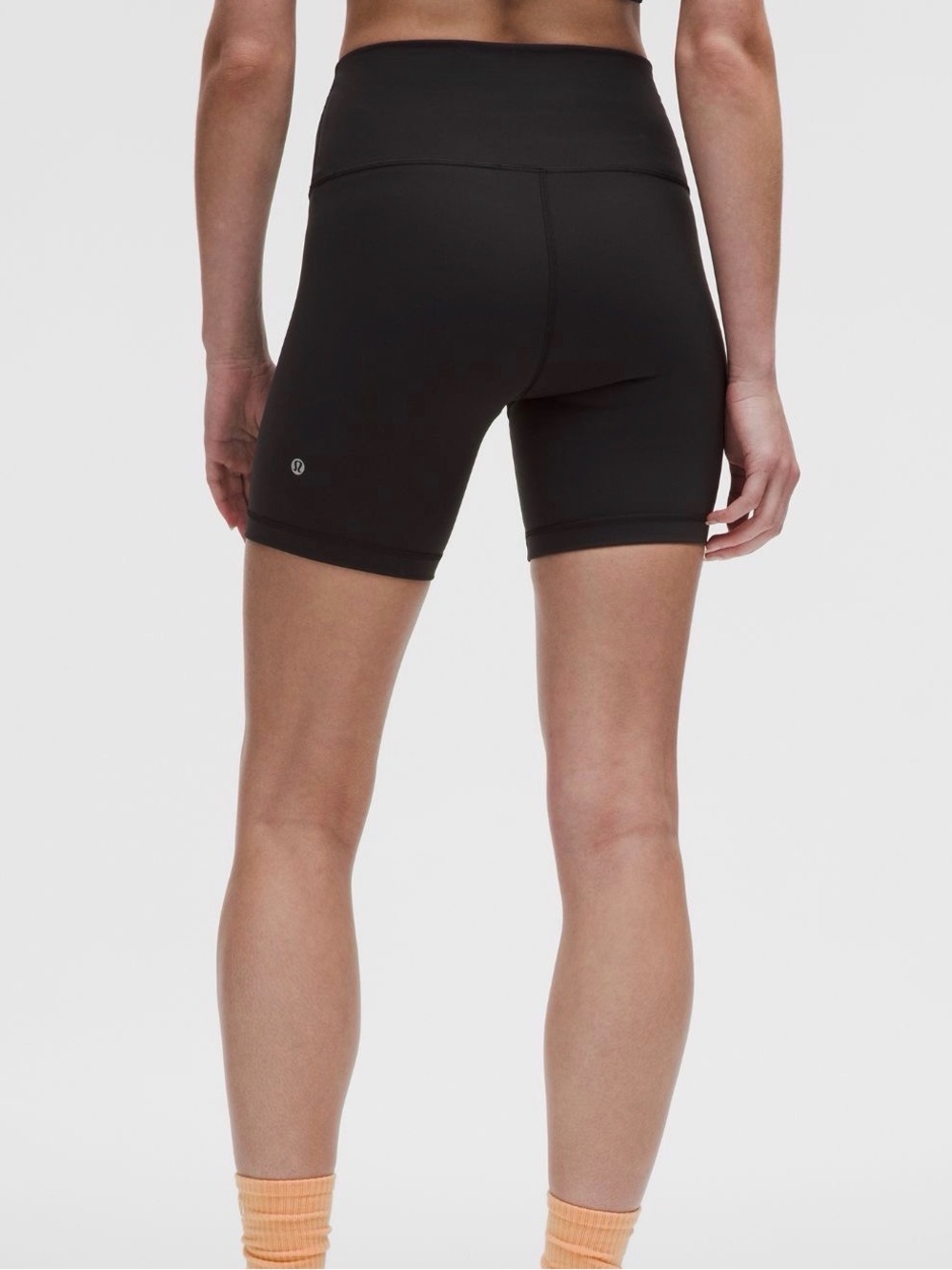 Lululemon Black Wunder Train Shorts 6”